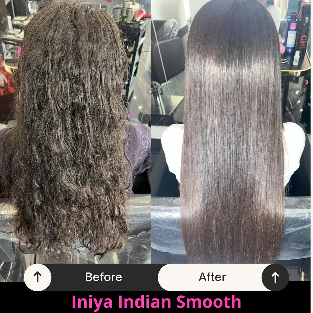 Lissage Indien Iniya Indian Smooth Avant Aprés