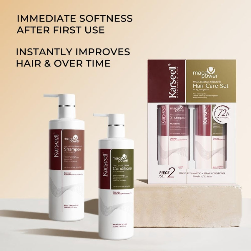Coffret Shampoing et Après-Shampoing Au Collagène Karseell 4