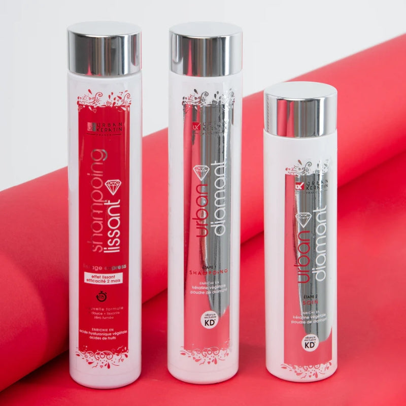 Kit Rituel Lissage Express Urban Keratin 2x250ml+200ml 1