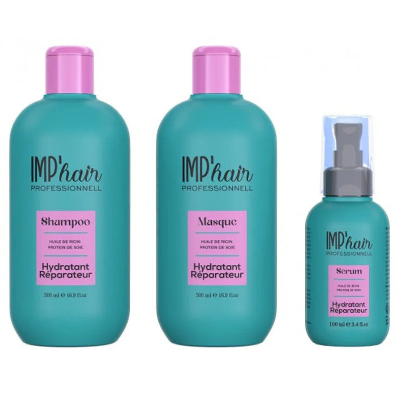Kit Sans Sulfate Shampoing Masque Sérum IMP'HAIR Professionnel 2