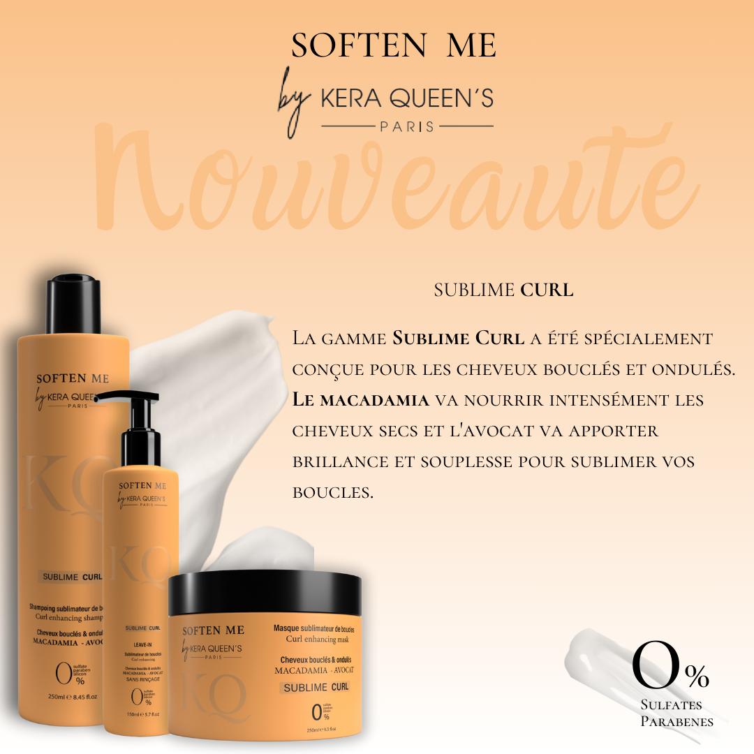 Kit Shampoing Masque Crème Sans sulfate Kera Queen’s