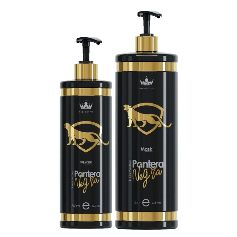Lissage Brésilien Ana Paula Carvalho Black Panther 1L +500ml
