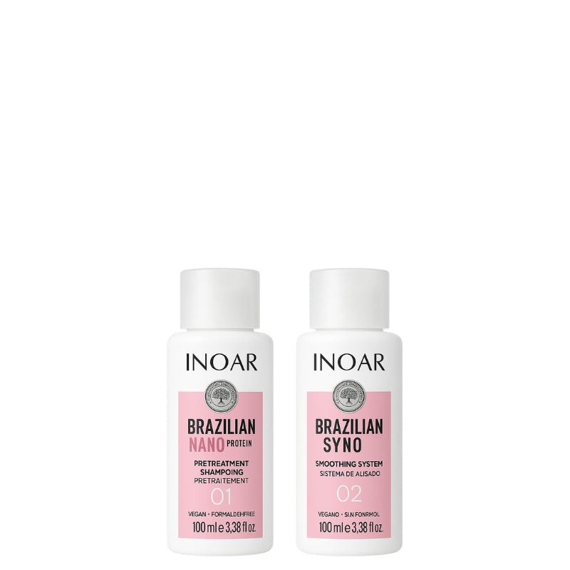 Lissage Brésilien Inoar Brazilian Nano Protein Keratin 2x100ml