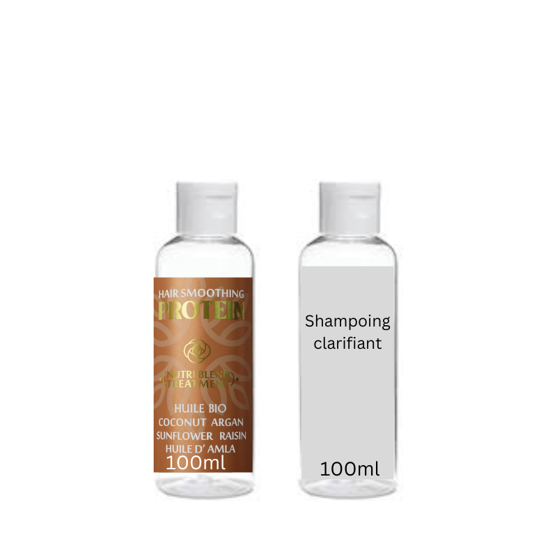 Lissage Indien Kera Glow 100ml + Shampoing Clarifiant