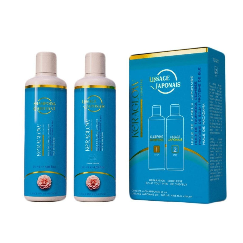 Lissage Japonais Kera Glow 2x120ml
