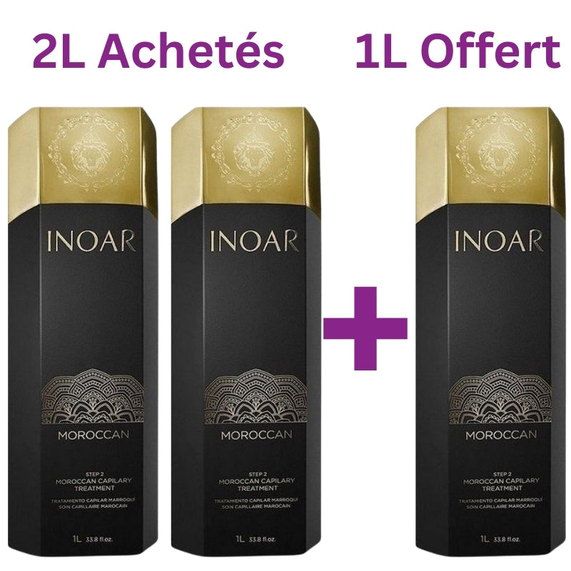 Lissage Brésilien Inoar Marroquino 2L achetés = 1L OFFERT 🎁