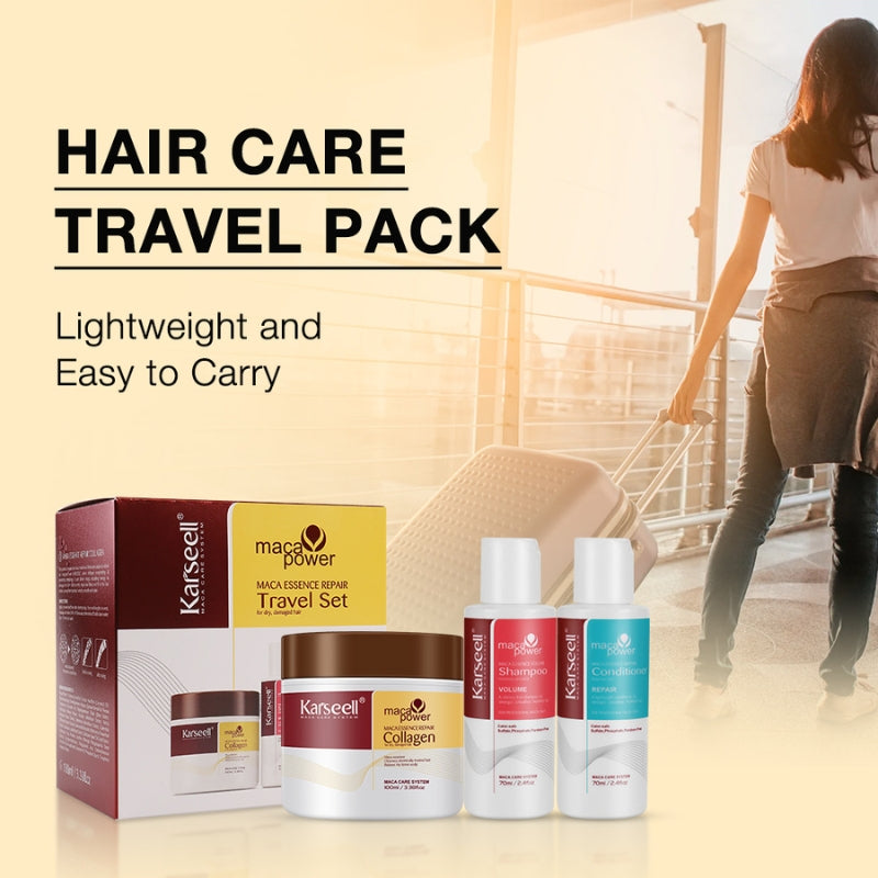 Mini Kit Karseell Masque Capillaire Shampoing Et Après Shampoing 3