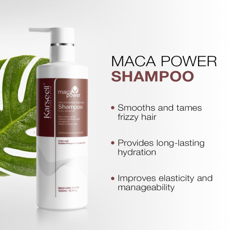 Shampooing Réparateur l’Huile d’Argan Karseell 500ml 5