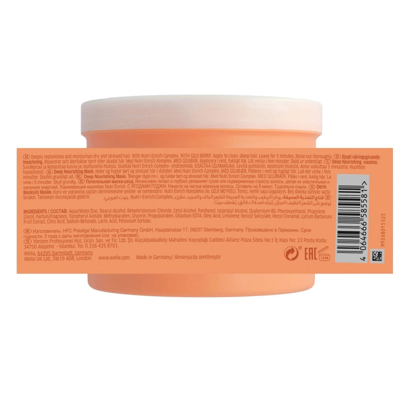 Masque Cheveux Secs Invigo Nutri-Enrich Wella 14