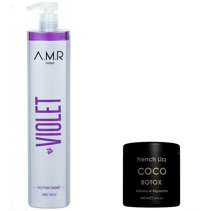 Lissage Brésilien AMR Violet & French Lizz