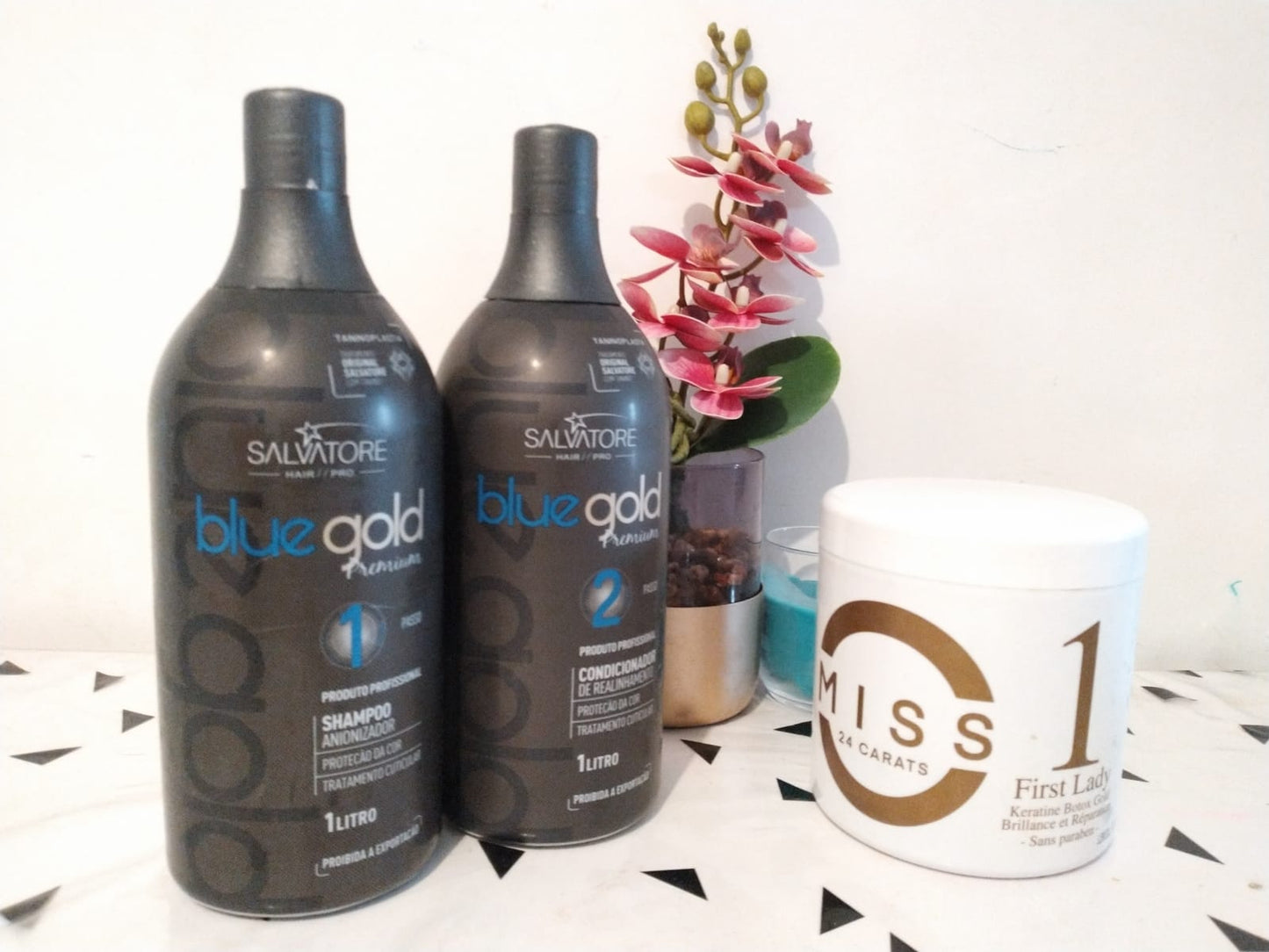 Lissage Au Tanin Salvatore Bleu Gold