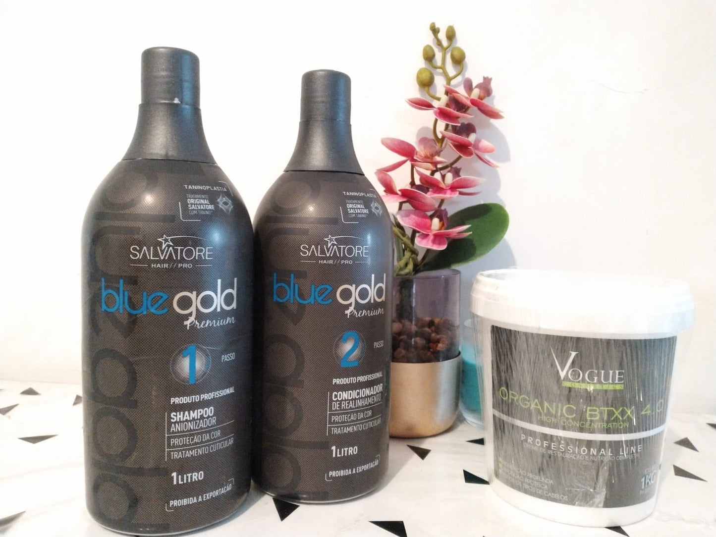 Salvatore bleu Gold & Botox Vogue 4.0 2x1L+1Kg