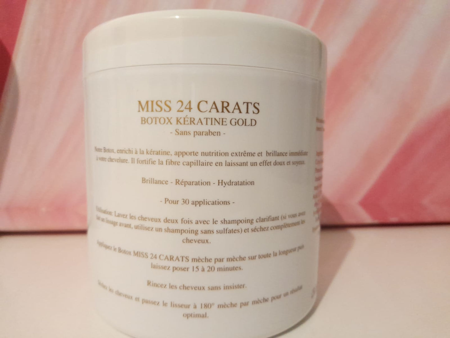 1Kg Miss 24 Carat Botox Capillaire