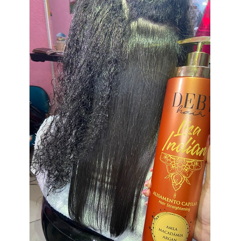 Lisa Indian Deby Hair  Lissage Au Tanin