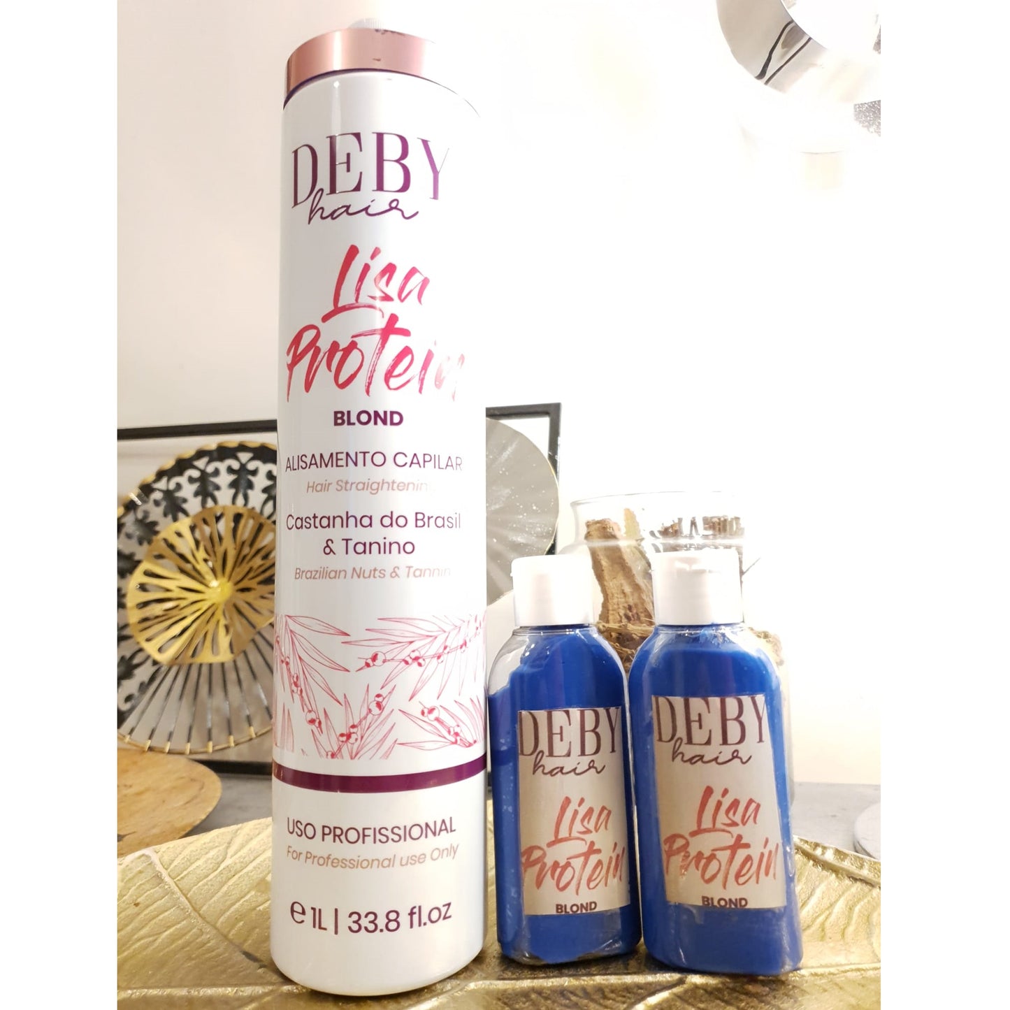 Lissage Au Tanin Deby Hair Lisa Protéine Blond