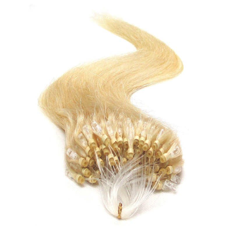 Extensions Cheveux à Froid Easy Loop Blond Patine