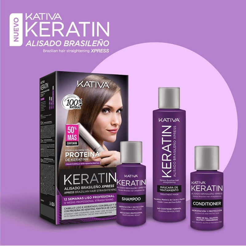 Kativa Kératine Lissage Brésilien Xpress 2