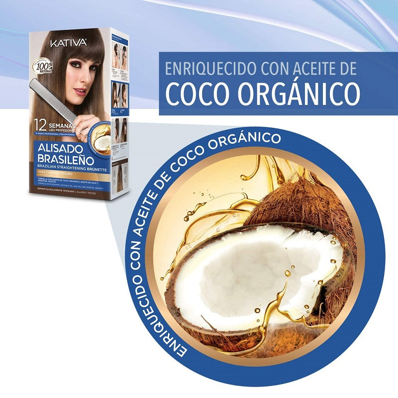 Kativa Kératine Lissage Brésilien Brunette 2