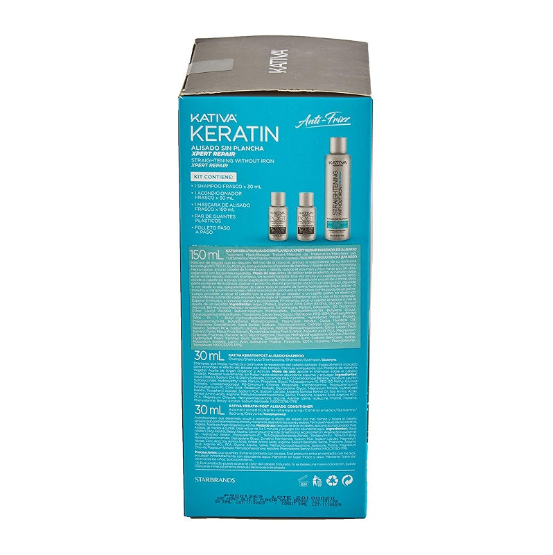 Kativa Kératine Sans Fer à Lisser Xpert Repair 5