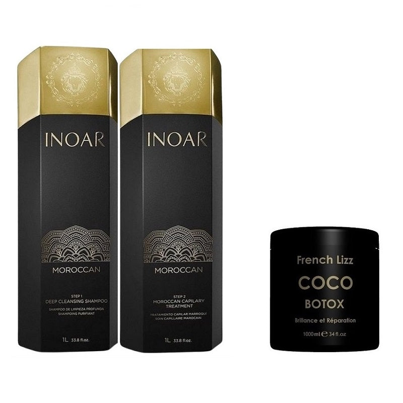 Lissage-Bresilien Inoar Marroquino Botox French Lizz