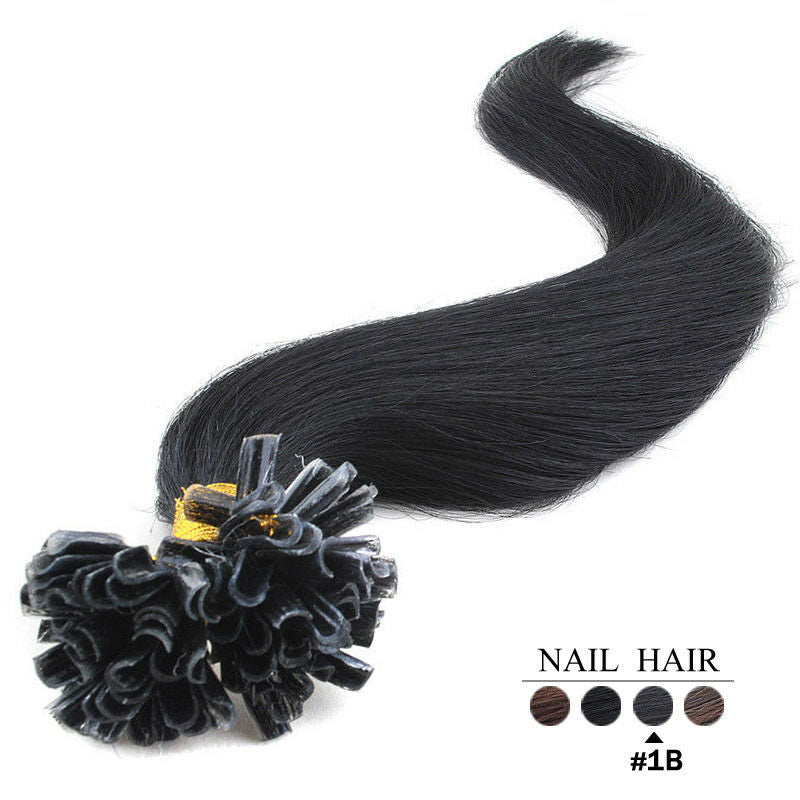 Extensions Cheveux Kératine Noir