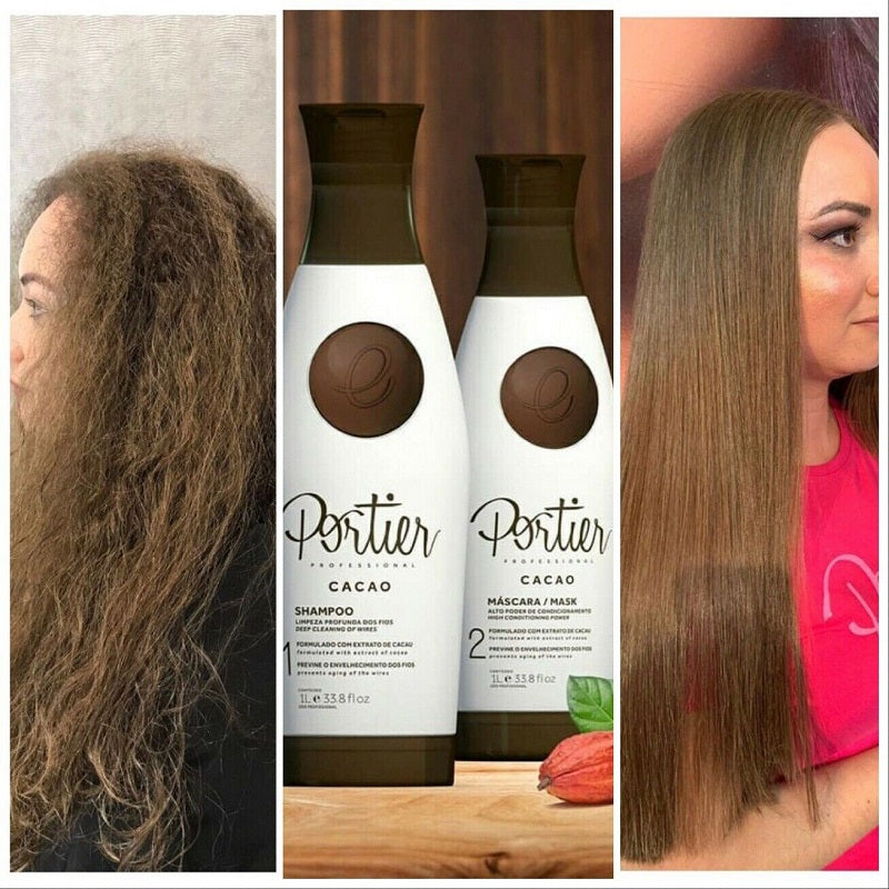 Portier Cacao Lissage cheveux