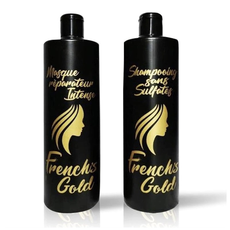 Shampoing et Masque French Gold