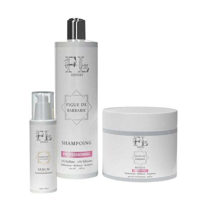 Soins Pour Cheveux French Lizz Sans Sulfate Figue De Barbarie Shampoing Masque Sérum