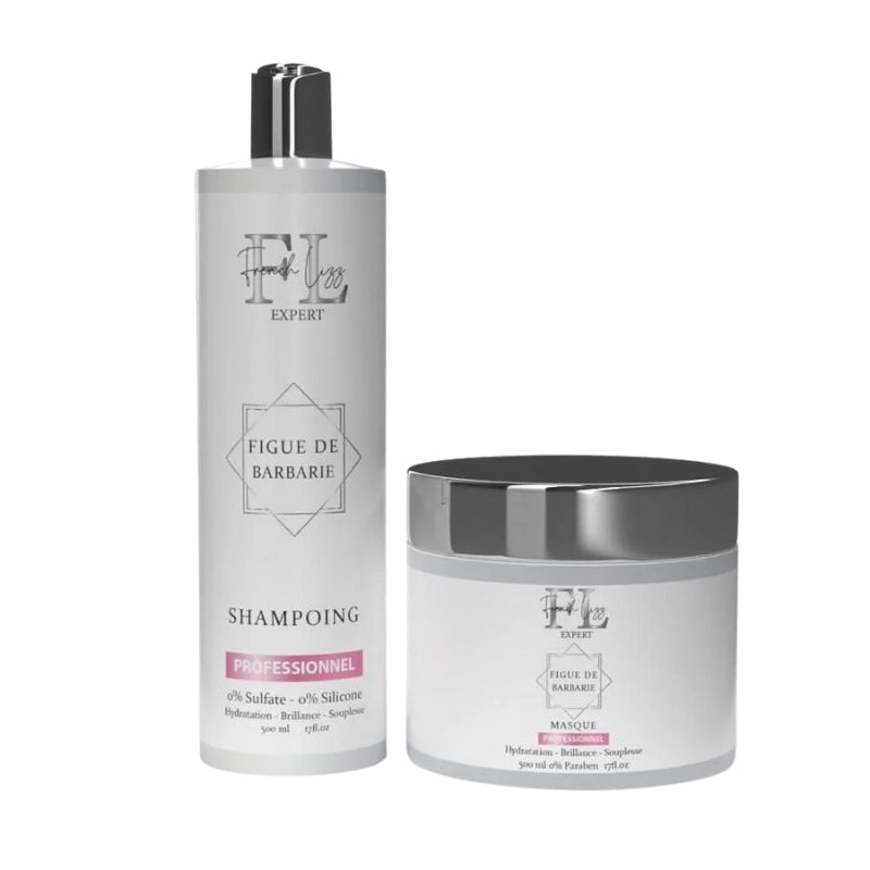Soins Pour Cheveux French Lizz Sans Sulfate Figue De Barbarie Shampoing Masque