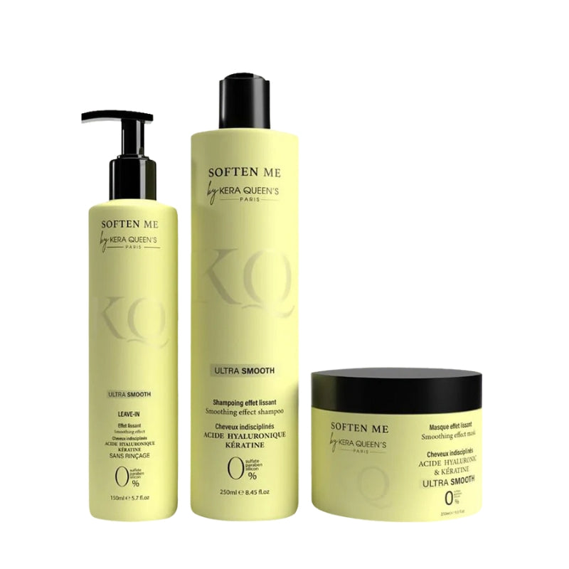 Ki Sans sulfate Kera Queen's Ultra Smooth 3 Produits