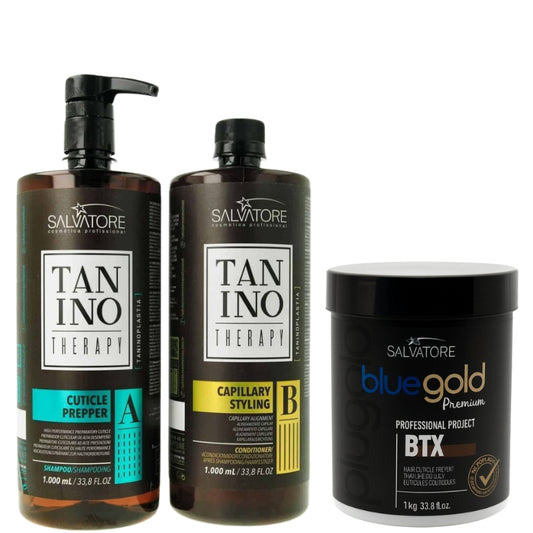 Kit Salvatore Tanino Therapy Lissage 2x1L + Btx 1Kg