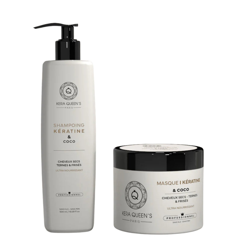 Kit Sans Sulfate Kera Queen's Rituel Coco Shampoing Masque