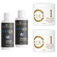 Lissage Au Tanin Bleu Gold + Btx Miss 24 Carats 2x200ml + 200g