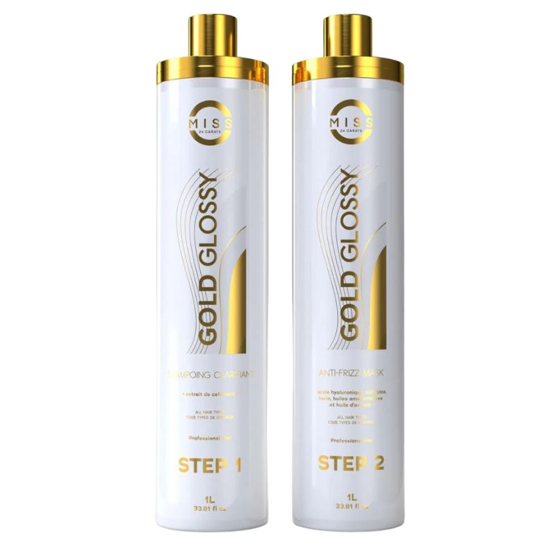 Lissage Au Tanin Miss 24 Carats Glossy Gold 2x1L