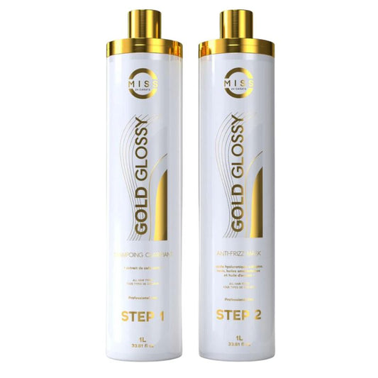Lissage Au Tanin Miss 24 Carats Glossy Gold 2x1L