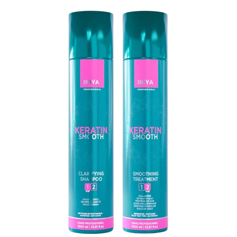 Lissage Brésilien Iniya Keratin Smooth 2x1L