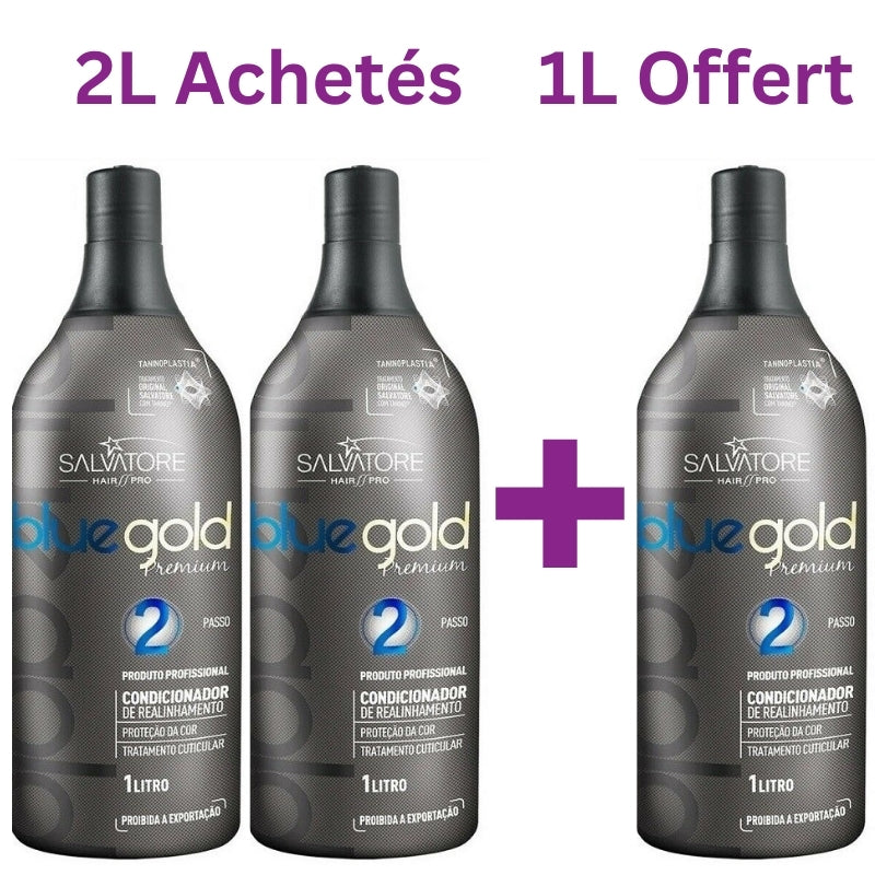 Lissage au Tanin Salvatore Blue Gold 2L achetés = 1L OFFERT 🎁