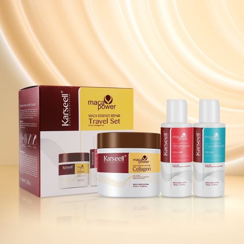 Mini Kit Karseell Masque Capillaire Shampoing Et Après Shampoing 2