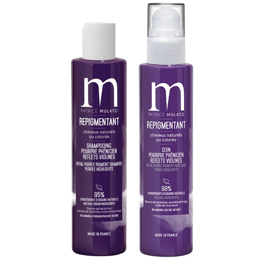 Mulato Pourpre Phénicien Shampoing & Soin Repigmentant