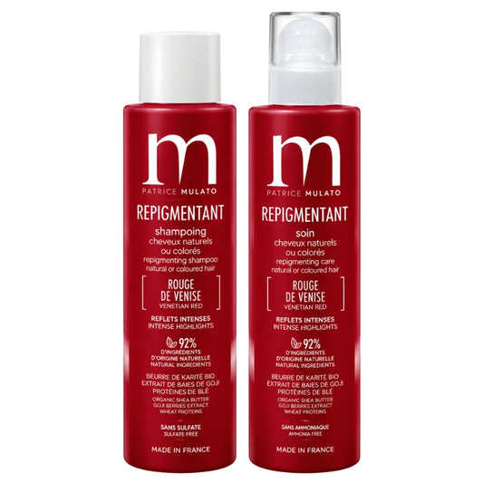 Mulato Rouge de Venise Shampoing Soin Repigmentant & Duo