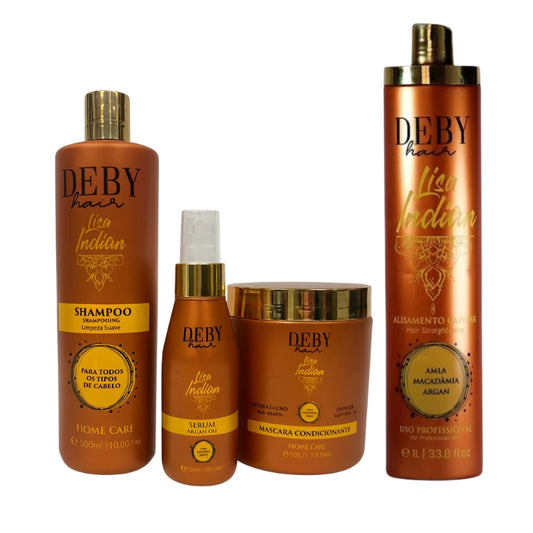 Pack Deby hair Lisa Indien 1L