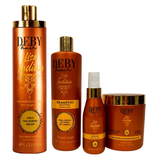 Pack Deby hair Lisa Indien 1L