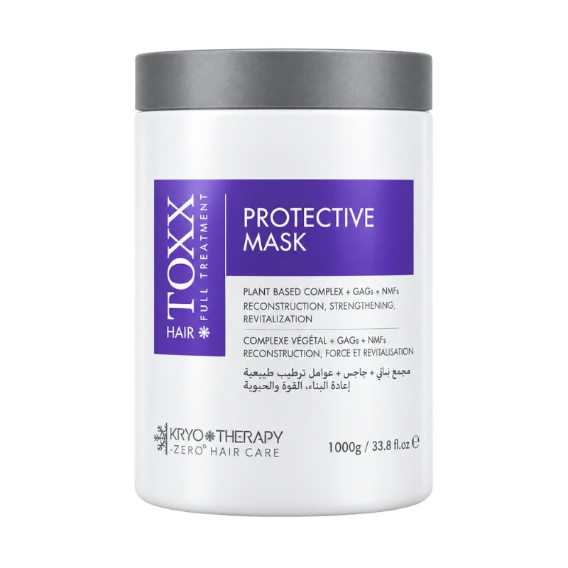 HAIR TOXX Kit Kryotherapy 2300ml 4 Soins Professionnels