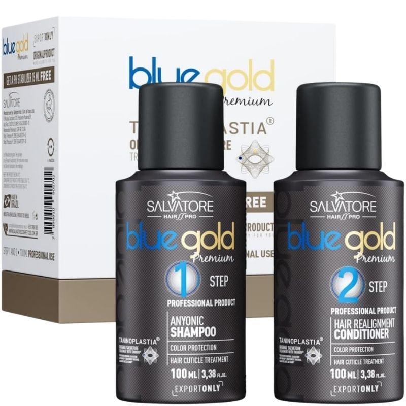 Lissage Au Tanin Salvatore Blue Gold