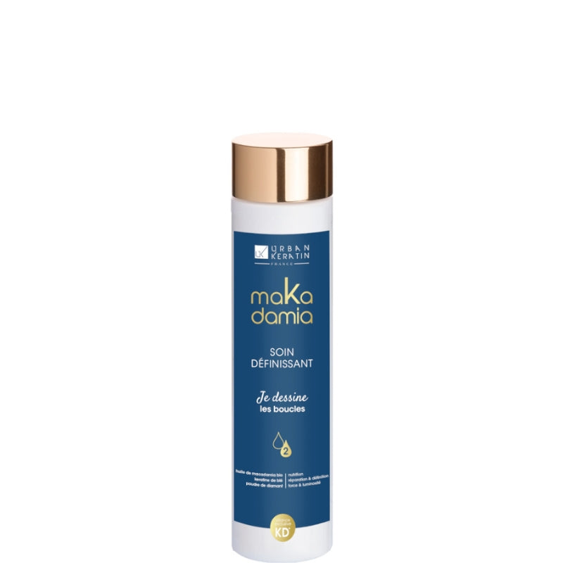 Soin Définissant Cheveux Boucles Makadamia Urban Keratin 250ml