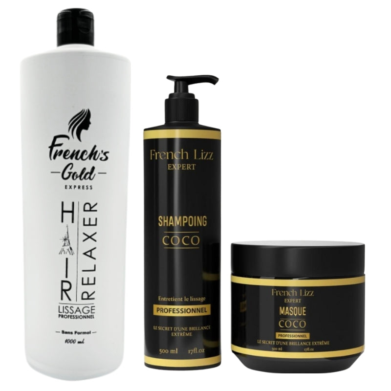 Soins Pour Cheveux Kit French Lizz