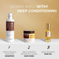 Masque Au Collagène 500ml + Shampoing 500ml + Huile d'Argan 50ml Coffret Karseell 