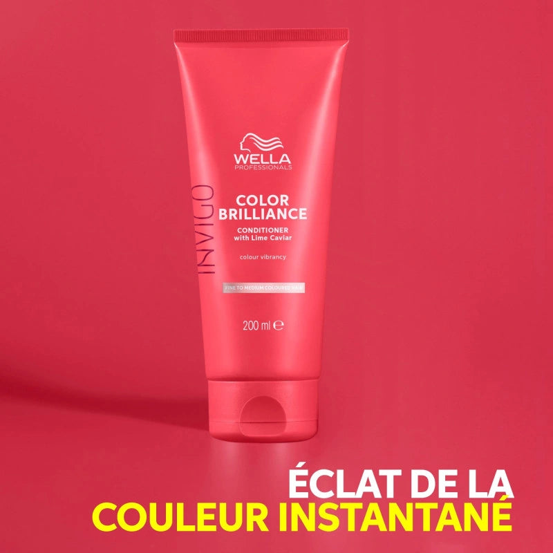 Conditionneur Couleur Cheveux Fins à Moyens Invigo Color Brilliance Wella 6