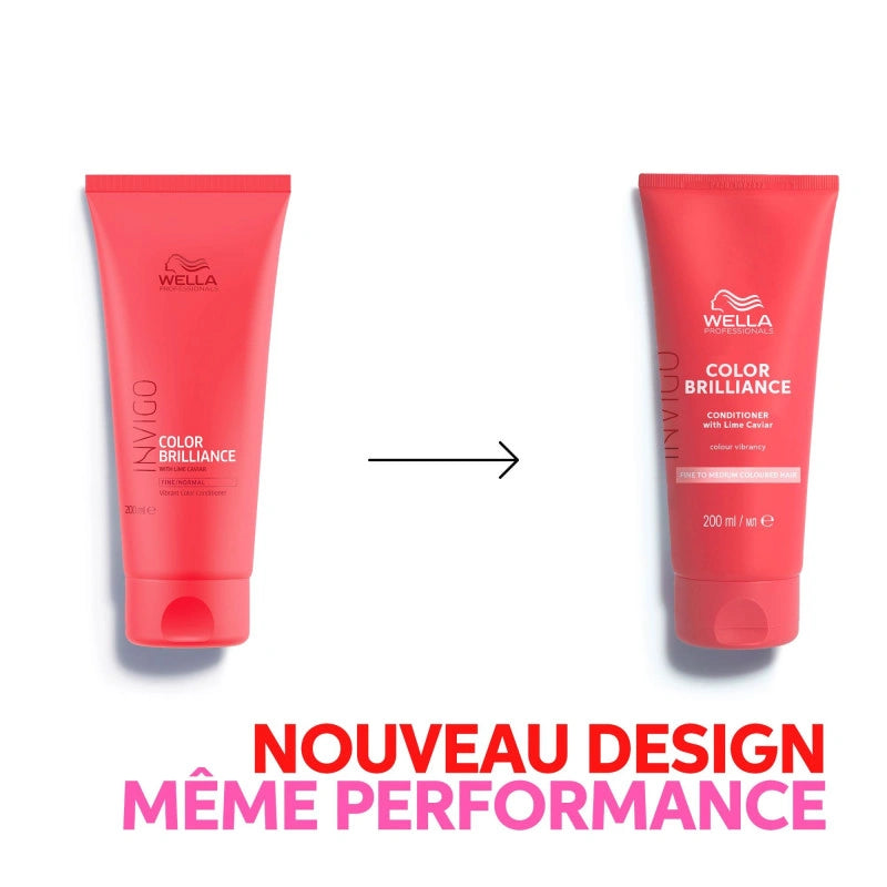 Conditionneur Couleur Cheveux Fins à Moyens Invigo Color Brilliance Wella 8