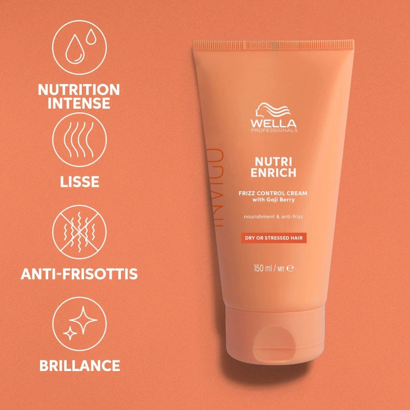 Crème Lissage Anti-Frisottis Invigo Nutri-Enrich Wella 4